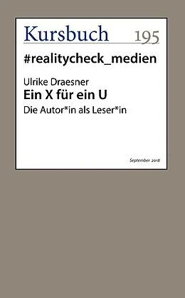 E-Book (epub) Ein X für ein U von Ulrike Draesner