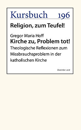 E-Book (epub) Kirche zu, Problem tot! von Gregor Maria Hoff