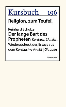 E-Book (epub) Der lange Bart des Propheten von Reinhard Schulze