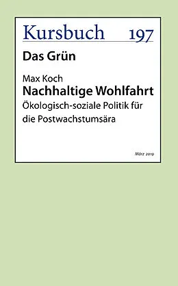 E-Book (epub) Nachhaltige Wohlfahrt von Prof. Dr. Max Koch