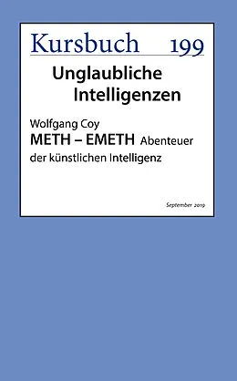 E-Book (epub) METH - EMETH von Wolfgang Coy