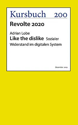 E-Book (epub) Like the dislike von Adrian Lobe
