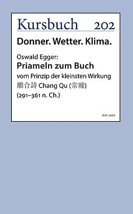 E-Book (epub) Priameln zum Buch vom Prinzip der kleinsten Wirkung von Oswald Egger