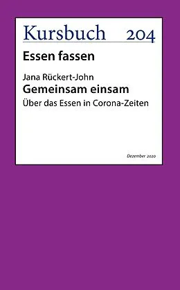 E-Book (epub) Gemeinsam einsam. von Prof. Dr. Jana Rückert-John