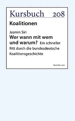 E-Book (epub) Wer wann mit wem und warum? von Jasmin Siri