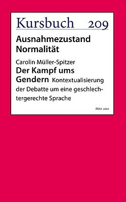 E-Book (epub) Der Kampf ums Gendern von Carolin Müller-Spitzer