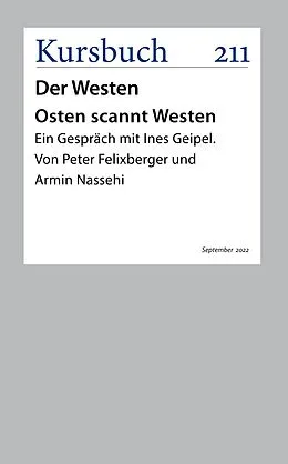 E-Book (epub) Osten scannt Westen von Ines Geipel