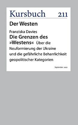 E-Book (epub) Die Grenzen des 'Westens' von Franziska Davies