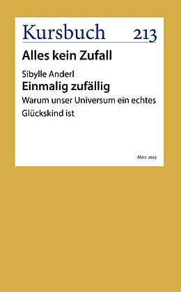 E-Book (epub) Einmalig zufällig von Dr. Sibylle Anderl