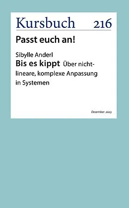 E-Book (epub) Bis es kippt von Dr. Sibylle Anderl