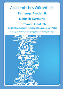 Kartonierter Einband Interkultura Akademisches Wörterbuch Deutsch-Kurmanci von 