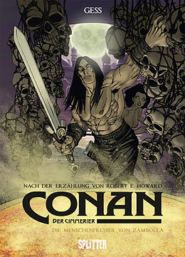 Fester Einband Conan der Cimmerier: Die Menschenfresser von Zamboula von Robert E. Howard, Gess