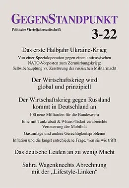 E-Book (pdf) GegenStandpunkt 3-22 von 
