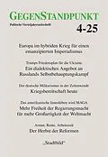 E-Book (epub) GegenStandpunkt 4-25 von München Gegenstandpunkt Verlag