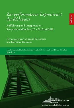 E-Book (epub) Zur performativen Expressivität des KClaviers von 
