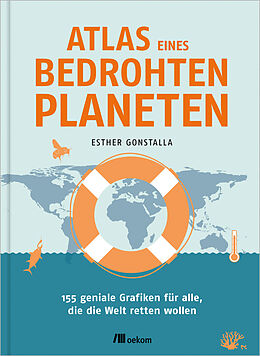Fester Einband Atlas eines bedrohten Planeten von Esther Gonstalla