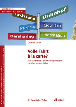 E-Book (pdf) Volle Fahrt à la carte? von Christian Scherf