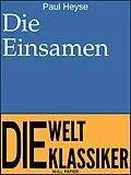 E-Book (pdf) Die Einsamen von Paul Heyse