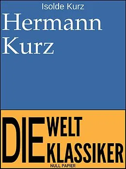 E-Book (pdf) Hermann Kurz von Isolde Kurz