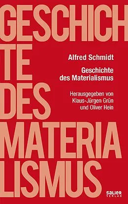 E-Book (epub) Geschichte des Materialismus von Alfred Schmidt
