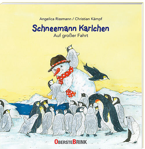 Schneemann Karlchen  Auf großer Fahrt