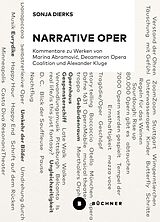 Paperback Narrative Oper von Sonja Dierks