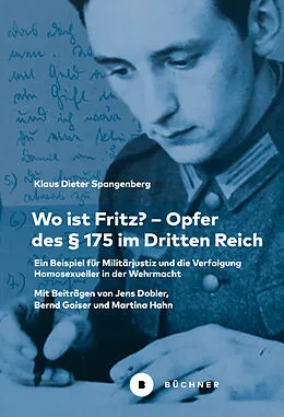 E-Book (pdf) Wo ist Fritz?  Opfer des § 175 im Dritten Reich von Klaus Dieter Spangenberg