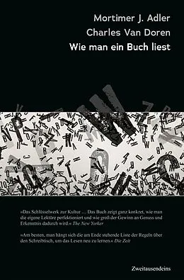 E-Book (epub) Wie man ein Buch liest von Mortimer J. Adler, Charles van Doren