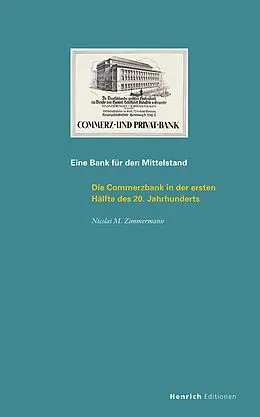 E-Book (epub) Eine Bank für den Mittelstand von Nicolai M. Zimmermann