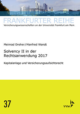 Paperback Solvency II in der Rechtsanwendung 2017 von Manfred Wandt, Meinrad Dreher