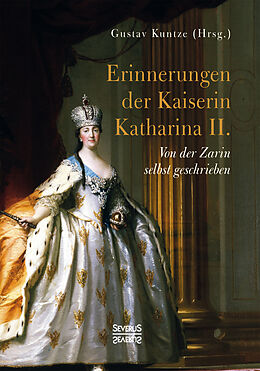 Fester Einband Erinnerungen der Kaiserin Katharina II. von Gustav Kuntze