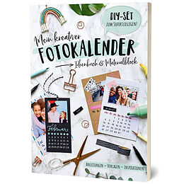 Kartonierter Einband Mein kreativer Fotokalender - Ideenbuch &amp; Materialblock von Cornelia Landschützer