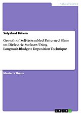 eBook (pdf) Growth of Self-Assembled Patterned Films on Dielectric Surfaces Using Langmuir-Blodgett Deposition Technique de Satyabrat Behera