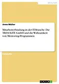 E-Book (pdf) Mitarbeiterbindung in der IT-Branche. Die TRESOLITE GmbH und die Wirksamkeit von Mentoring-Programmen von Anne Müller