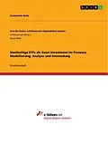 E-Book (pdf) Nachhaltige ETFs als Asset Investment im Treasury. Modellierung, Analyse und Anwendung von Konstantin Reitz