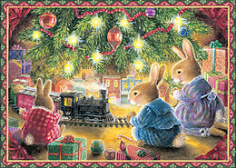 Kalender Adventskalender &quot;Weihnachten in Familie&quot; - der hübsche kleine Kalender für die Adventszeit und zu Weihnachten von Susan Wheeler