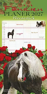 Kalender Familienplaner Pferderdeglück 2027 von 