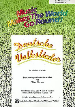  Notenblätter Deutsche Volksliederfür flexibles Ensemble