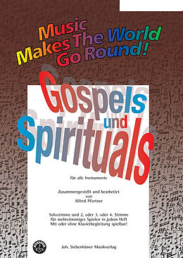  Notenblätter Gospels und Spirituals