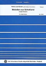  Notenblätter Melodien aus Schottlandfür Violine und