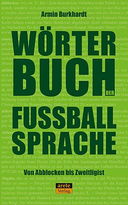 E-Book (pdf) Wörterbuch der Fußballsprache von Armin Burkhardt