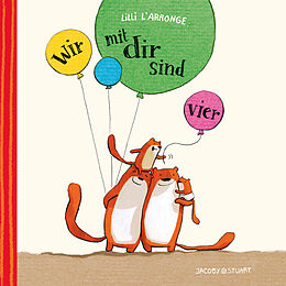 Fester Einband Wir mit dir sind vier (Mini-Ausgabe) von Lilli L'Arronge
