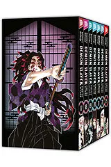Kartonierter Einband Demon Slayer - Kimetsu no Yaiba - 17-23 mit Sammelschuber von Koyoharu Gotouge