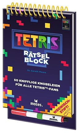 Kartonierter Einband Der Tetris-Rätselblock von Gareth Dr. Moore