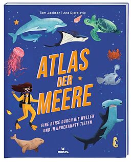 Fester Einband Atlas der Meere von Tom Jackson