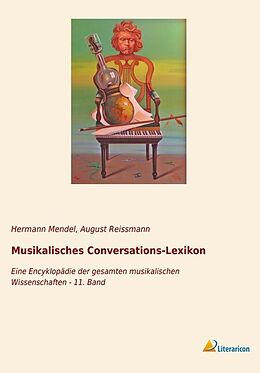 Kartonierter Einband Musikalisches Conversations-Lexikon von August Reissmann