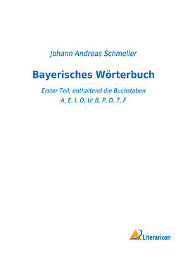 Kartonierter Einband Bayerisches Wörterbuch von 