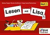 Geheftet Lesen mit Lisa - Heft 1 von Markus Fegers, Monika Schiffmann, Helga Seidel-Reichenberg