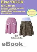 E-Book (epub) Else.ROCK Faltenrock in 2 Längen Schnittmuster mit Nähanleitung von firstloungeberlin von Ina Schille