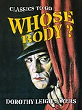 E-Book (epub) Whose Body? von Dorothy Leigh Sayers